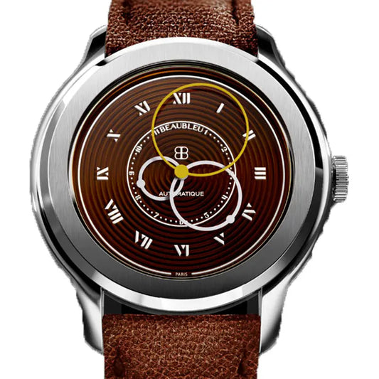 Montre Beaubleu Vitruve Origine Cognac B03-ORI-C-Cognac image2