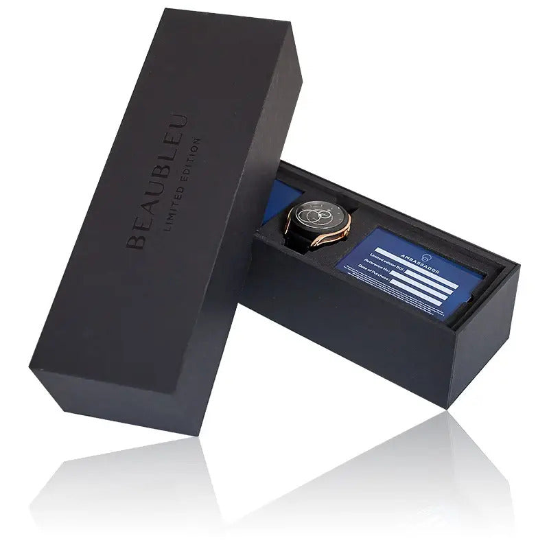 Montre Beaubleu Vitruve Origine Bleu B03-ORI-B-Black image5