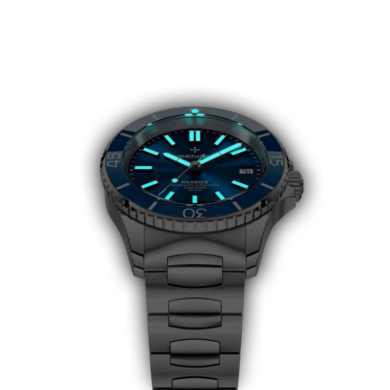 Montre Venezianico Nereide 39 Bleu 3121502C image5
