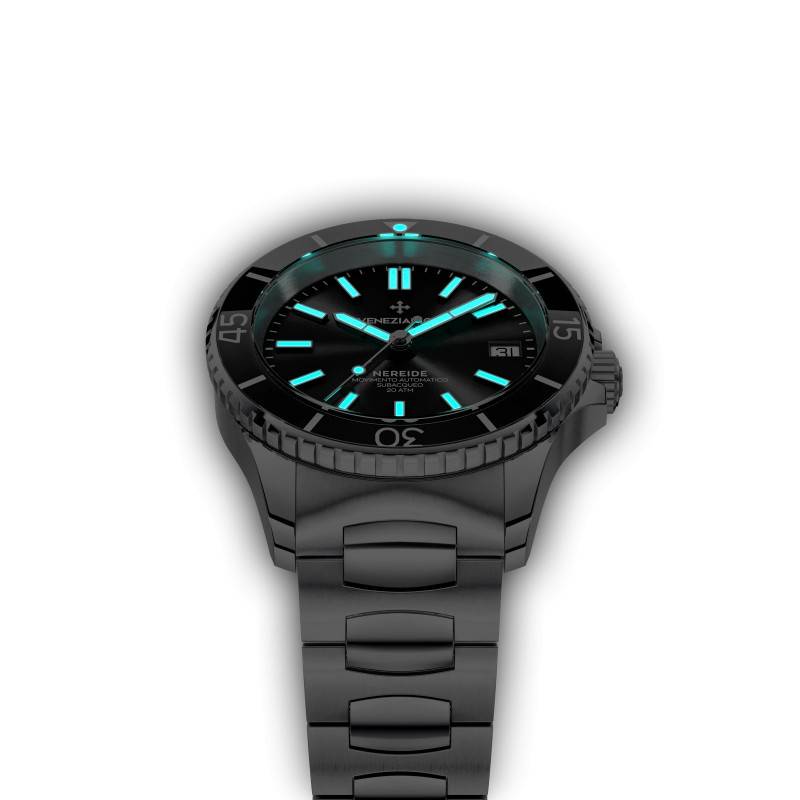 Montre Venezianico Nereide 39 Noir 3121504C image5