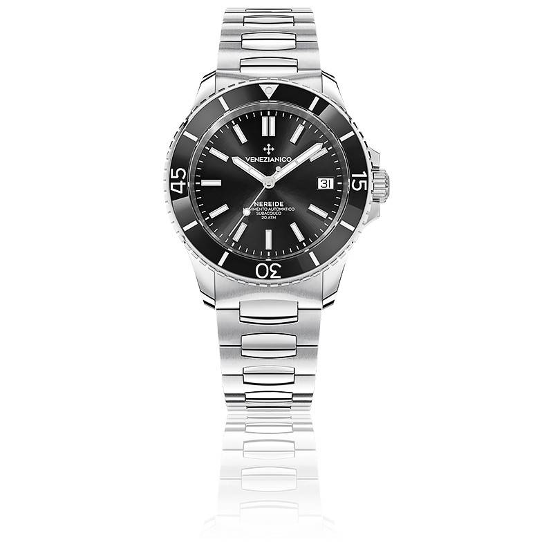 Montre Venezianico Nereide 39 Noir 3121504C image7