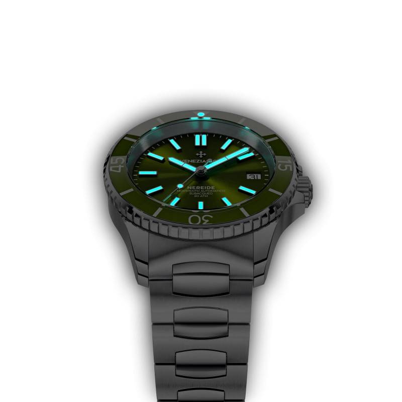 Montre Venezianico Nereide 39 Vert 3121501C image5