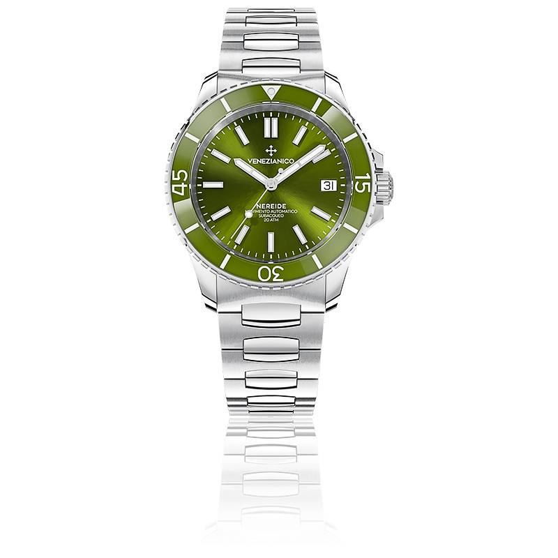 Montre Venezianico Nereide 39 Vert 3121501C image7