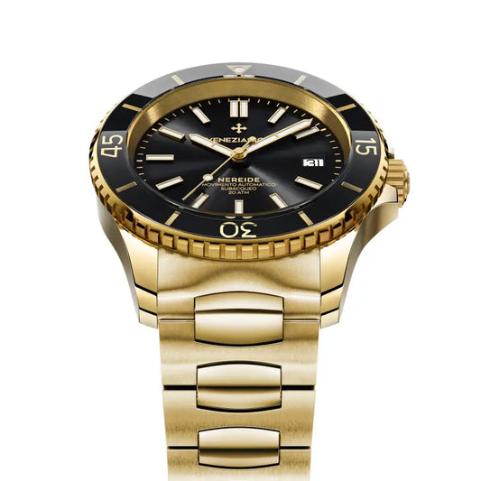 Montre Venezianico Nereide 42 Gold Black 3321508C image2
