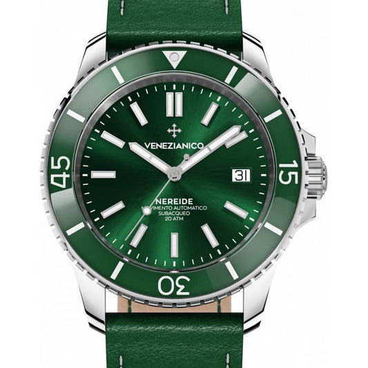 Montre Venezianico Nereide 423321501 Cuir Vert image2