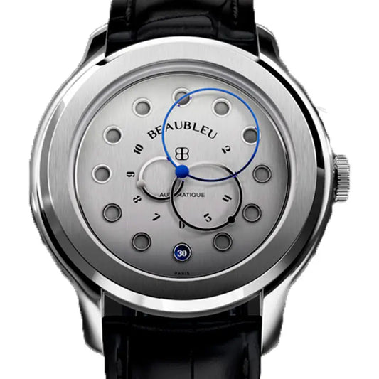 Montre Beaubleu Vitruve Date Acier B03-DAT-S-Black image2