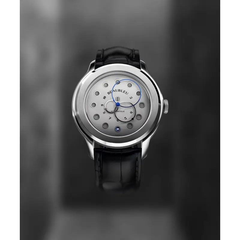 Montre Beaubleu Vitruve Date Acier B03-DAT-S-Black image4
