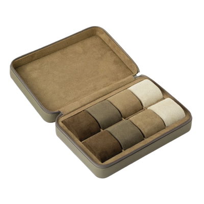 Image de Coffret Bravo Watch-Palette™ Moss Green pour 8 montres