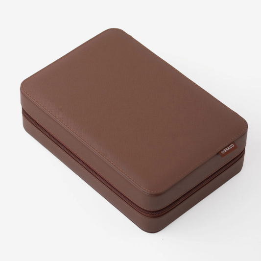 Coffret Bravo Watch-Palette™ Retro Brown pour 8 montres