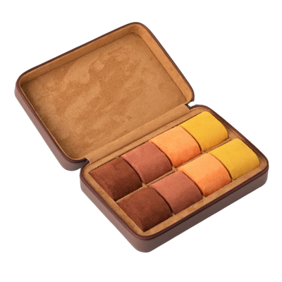 Image de Coffret Bravo Watch-Palette™ Retro Brown pour 8 montres