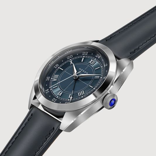 Montre Héron Mirabel GMT - Bleu 4004-A