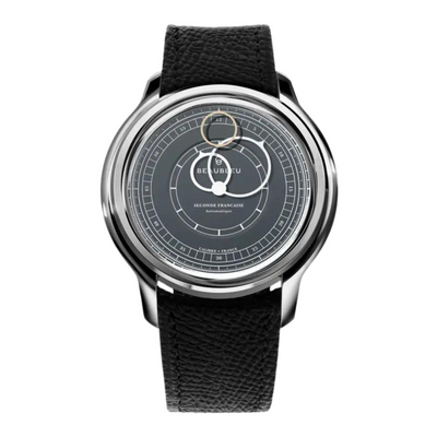 Image de Montre Beaubleu Seconde Française 19.24 Gris Anthracite