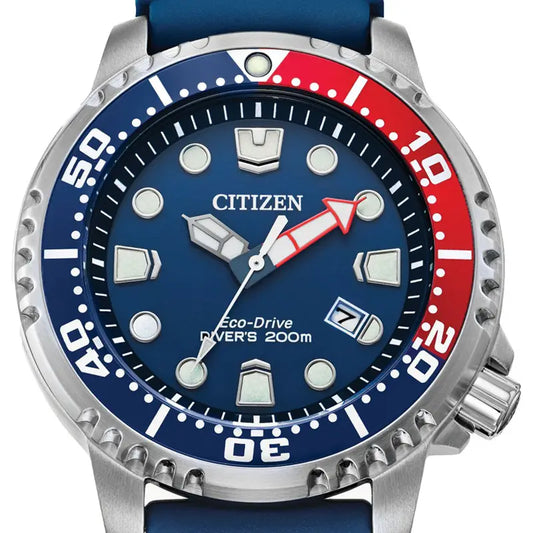 Montre Citizen Promaster Eco-Drive Diver Bleu BN0168-06L