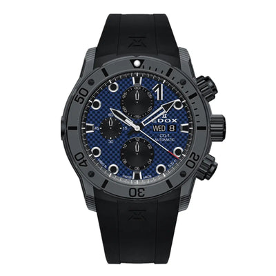 Image de Montre Edox CO-1 Carbone Chronographe Automatique 01125-CLNGN-BUNN