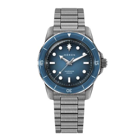 Montre Héron Marinor - Caribbean Blue 3002-A