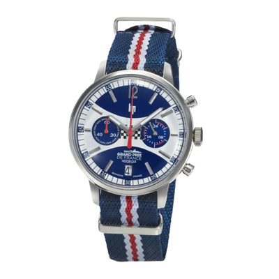 Image de Montre Lip Rallye Méca-Quartz Chronographe « Grand Prix de France Historique » 670065