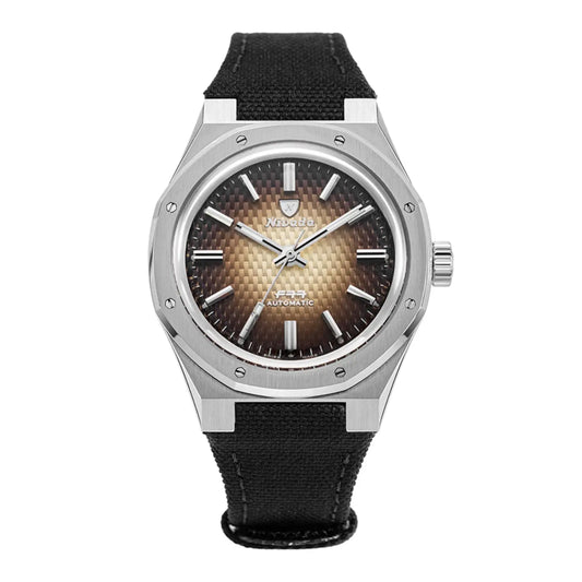 Montre Nivada Grenchen F77 Brown Smoked No Date 68002A77