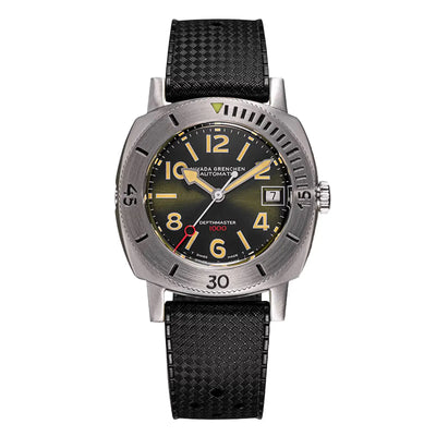 Image de Montre Nivada Grenchen Depthmaster Numerals Date Green 14103A