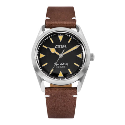 Image de Montre Nivada Grenchen Super Antarctic Yellow 32024A