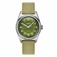 Montre CARLINGUE Military 01 - Vert & Vert Kaki CT-003-D