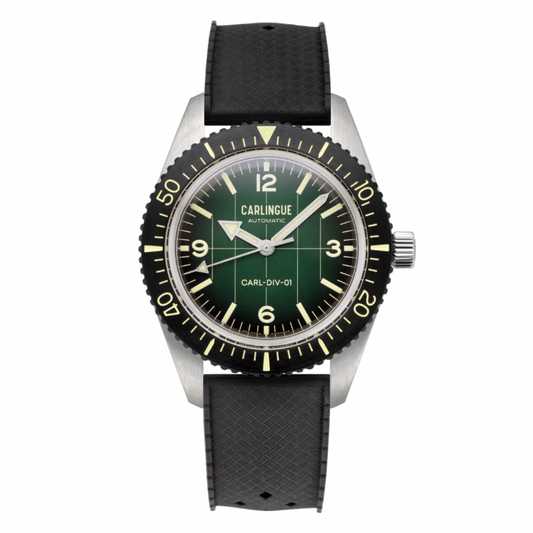 Montre CARLINGUE Diver 01 Vert CT-001-D