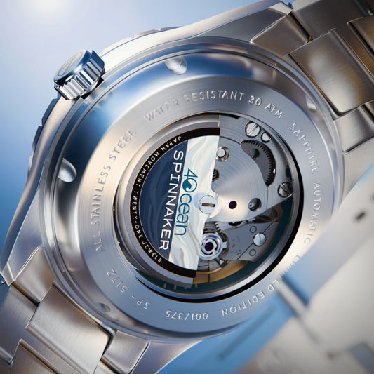 Montre Spinnaker Hass Automatic 4 Ocean Limited Edition Requin SP-5172-22