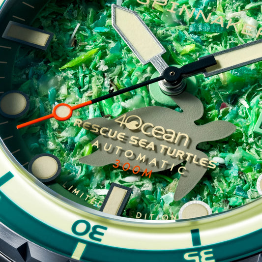 Montre Spinnaker Hass Automatic 4 Ocean Limited Edition Tortue SP-5172-33