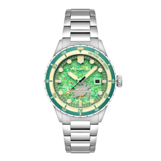 Montre Spinnaker Hass Automatic 4 Ocean Limited Edition Tortue SP-5172-33