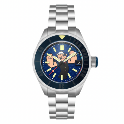Image de Montre Spinnaker Piccard Automatic - Popeye Forearm Fury Buoy Blue SP-5173-22