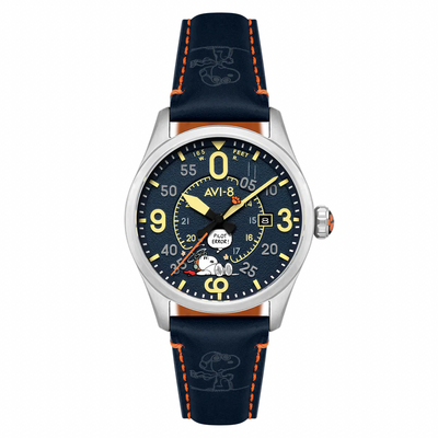 Image de Avi-8 Spitfire Smith Automatic Snoopy Peanuts Flying Ace Pilot Error Blue Blunder