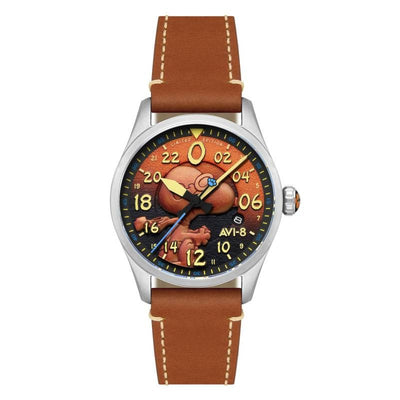 Image de Montre AVI-8 Spitfire Peanuts Snoopy Flying Ace 24 hour Automatic Limited Edition AV-4150-02