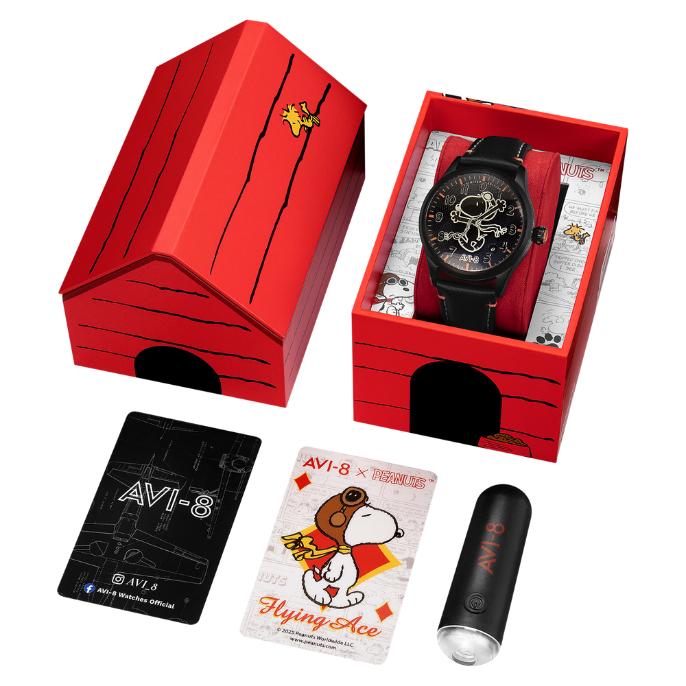 AVI-8 AV-4156-02 coffret Peanuts Snoopy édition limitée