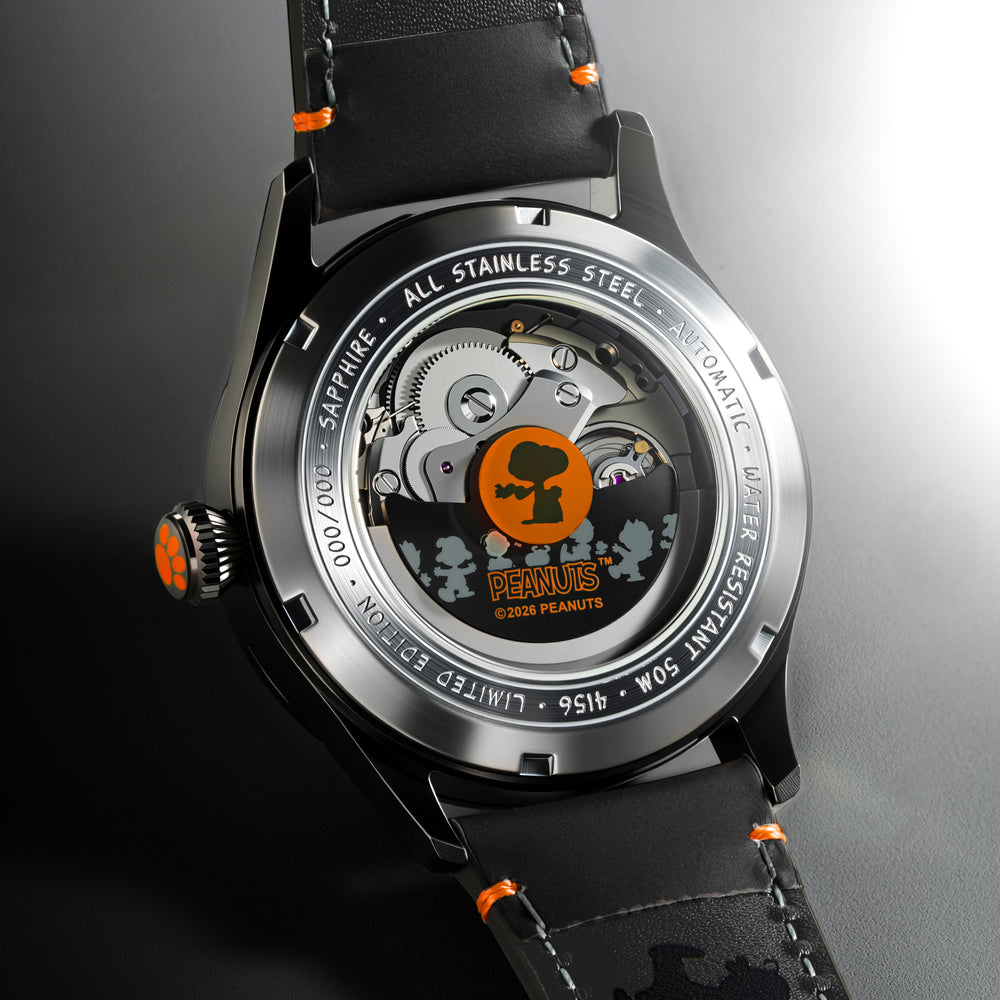 AVI-8 AV-4156-02 fond transparent mouvement automatique