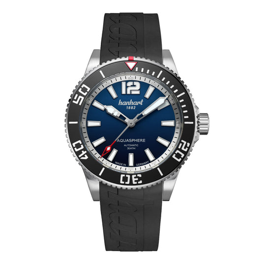 Montre Hanhart Aquasphere Ocean Fade Black 42mm 777.271-6428