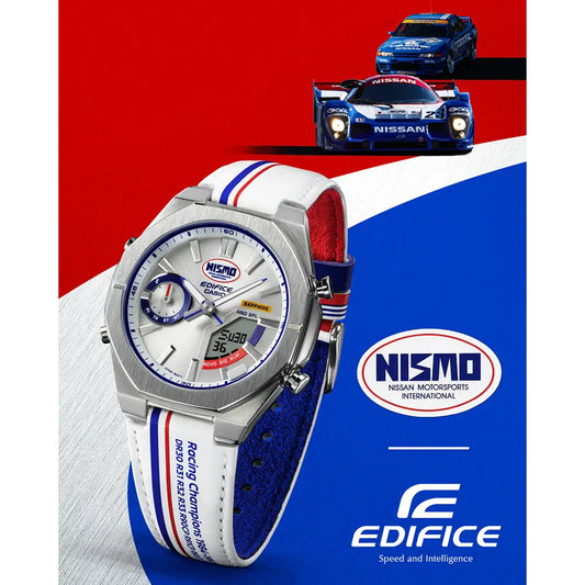 Montre Casio Edifice x Nismo Heritage Edition ECB-S10NIS-7A