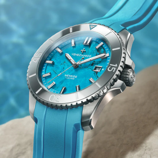 Montre Venezianico Nereide Turchese Bleue 4521547