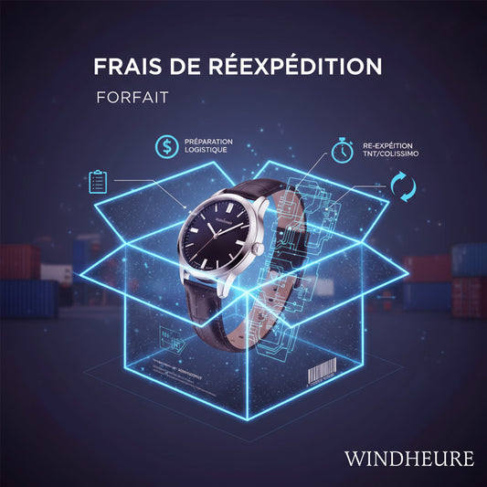 Frais de réexpédition – frais réels