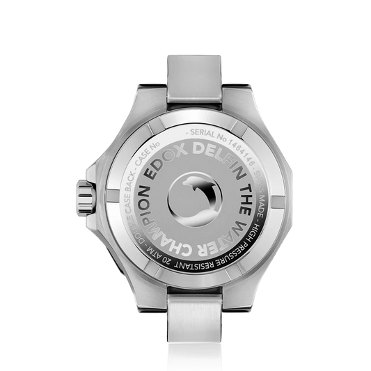 Montre Edox Delfin Original Bleue 53021-3M-BUIN