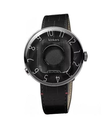 Image de Montre Klokers KLOK 08 black Ø39 Minim + bracelet offert nato sable