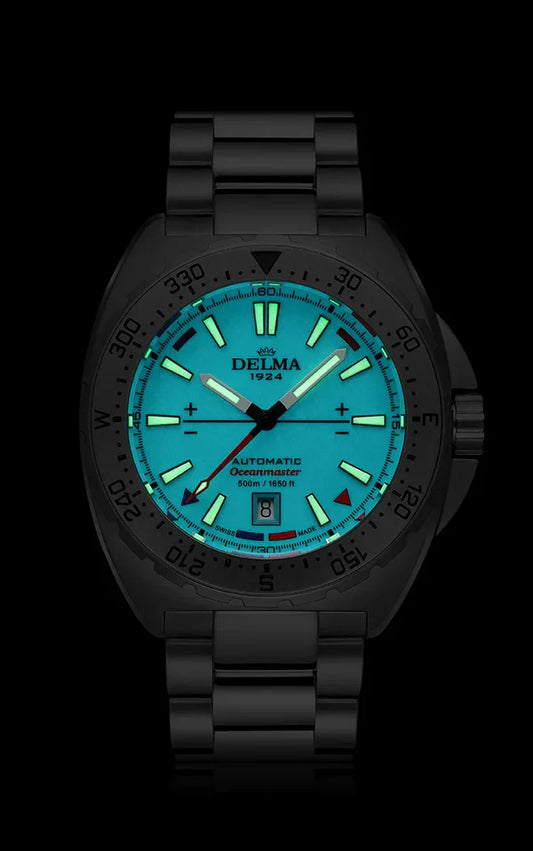 Montre Delma Oceanmaster Lume Blue 41701.670.6.199