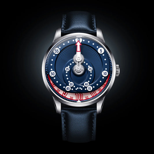 Montre Mandetbrote Secret Orbital Blue Kiss