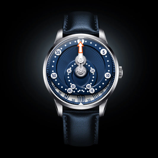 Montre Mandetbrote Secret Orbital Blue