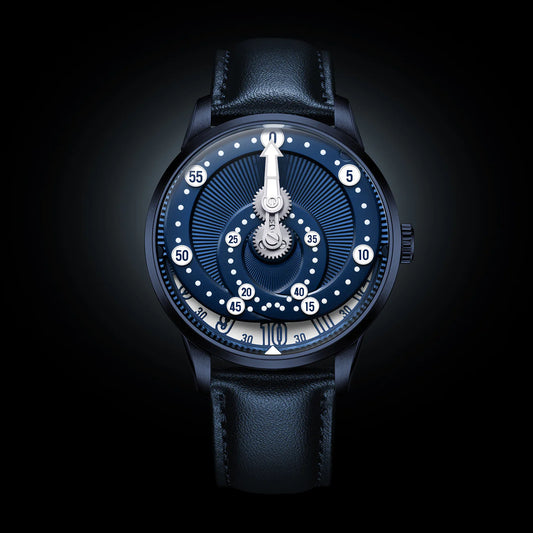 Montre Mandetbrote Secret Orbital Deep Blue