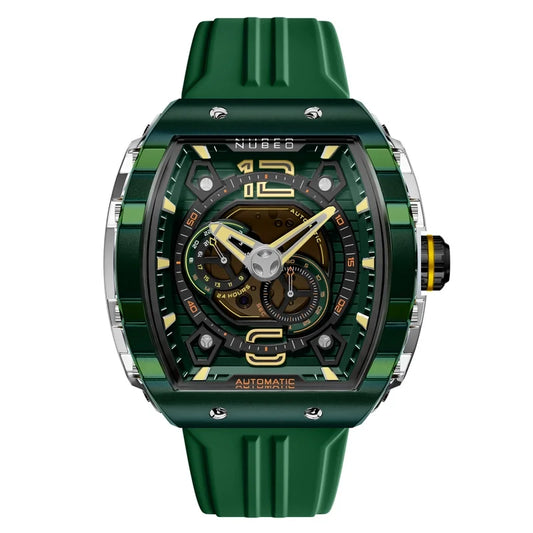 Montre Nubeo Magellan 24H Automatic Dark Green NB-6087-05