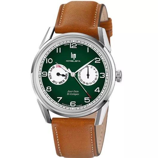 Montre LIP Himalaya Jour Date 40 mm Bi-Compax 671674