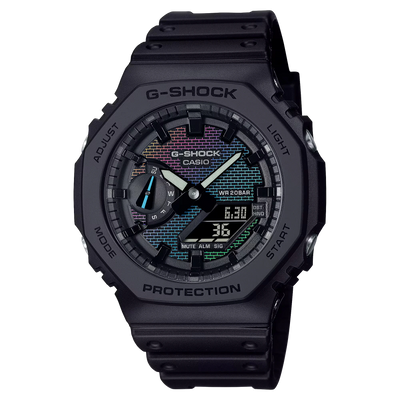 Image de Montre Casio G-Shock Capsule Rainbow Brick Wall GA-2100RW-1AER