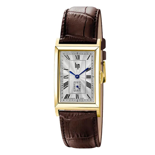 Montre LIP Churchill T24 Plaqué Or, Chiffres Romains 671928