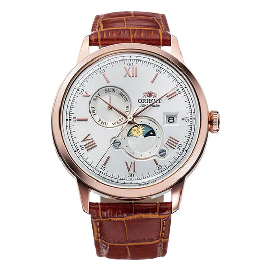 Montre Orient Bambino Sun & Moon RA-AK0801S30B