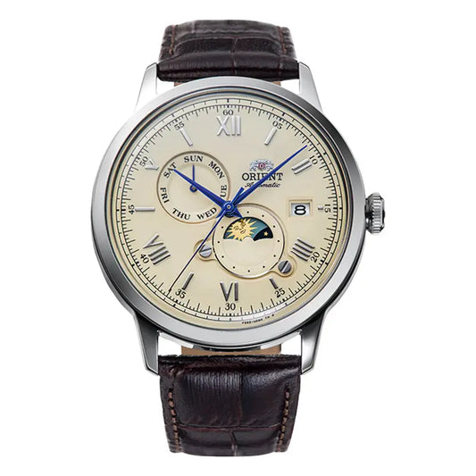 Montre Orient Bambino Sun & Moon RA-AK0803Y30B