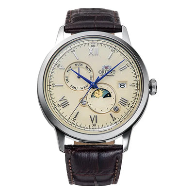 Image de Montre Orient Bambino Sun & Moon RA-AK0803Y30B